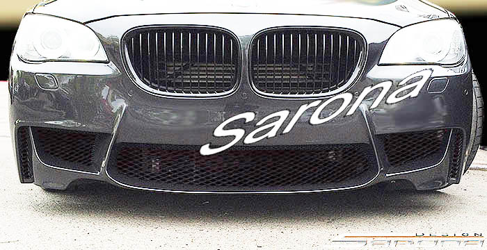 Custom BMW 7 Series  Sedan Front Bumper (2009 - 2015) - $850.00 (Part #BM-044-FB)